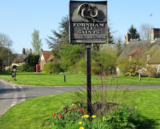 link to                                             Fornham All Saints Village